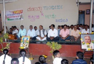 2-10-2015 Gandhi Jayanthi at Malladihalli