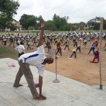 3000 ವಿದ್ಯಾರ್ಥಿಗಳಿಗೆ ಏಕಕಾಲಕ್ಕೆ ಯೋಗ ತರಬೇತಿ